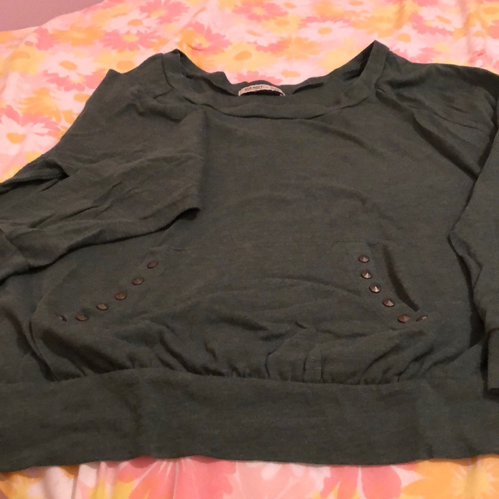 Old Navy Kangaroo Pouch Long Sleeve Tee